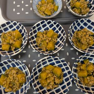 kotakaの作ってみた!投稿(ホクホク♡ほっこり染みる♡我が家の【かぼちゃのそぼろ煮】)