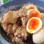 【本当にほっとくだけチキン】ほろほろ手羽元と卵のさっぱり煮