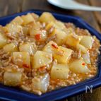 とろける！麻婆だいこん。野菜たっぷりの中華おかず♪