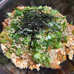 ゆっこの作ってみた!投稿(【12kgやせた管理栄養士考案】食物繊維ばくだん💣腸活丼)