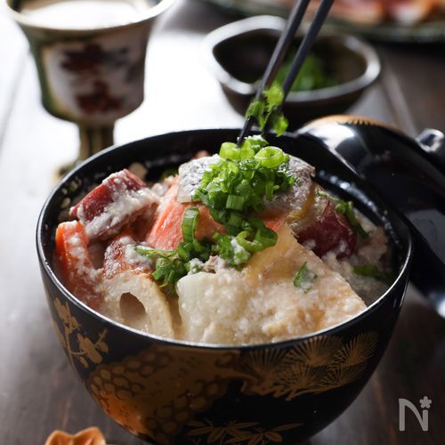 食べて元気に!我が家の具沢山粕汁