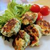 まゆのの作ってみた!投稿(【鶏むね肉とはんぺんの磯辺丸め焼き】丸めて焼くだけ♪食感も◎)