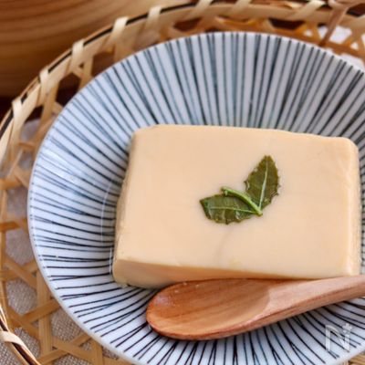 白だしだけで作る【手作り玉子豆腐】