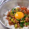 韓国風きゅうりそぼろ丼│ガッツリ旨辛丼