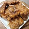 みぃの作ってみた!投稿(【タレチキレタスバーガー】甘辛ダレを絡めたパリパリチキンが!)