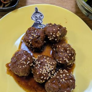 252183の作ってみた!投稿(ワンパン10分！【甘酢肉だんご】揚げずに簡単！ふわふわ♩)