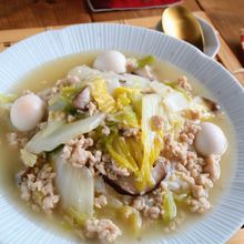 鶏の旨みたっぷり！コクうま中華丼
