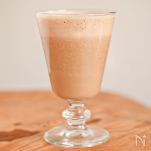 カフェ気分♪コーヒーバナナセーキ