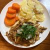 まさの作ってみた!投稿(【きのこの和風おろしハンバーグ】ワンパン♪一緒に蒸し焼きで♡)