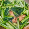 10分♪小松菜とさつま揚げのとろみ炒め煮【簡単・作りおき】の工程2