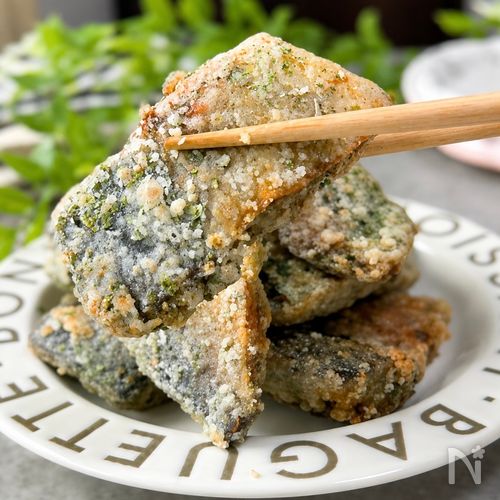 【サバの磯辺揚げ】子どもも旦那さんもパクパク食べる♪