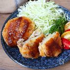 【冷めてもサクサク】もやしとひき肉のコロッケ