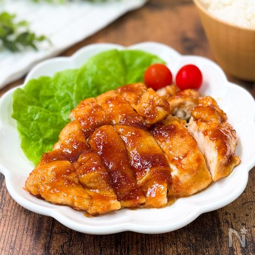 むね肉がごちそうに！ハニーガーリックチキン