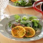 豚肉のオレンジ焼き