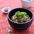 おこわ風牛ごぼう炊き込みごはん