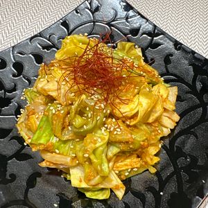 楽ラク手抜キッチン🐶🐾の作ってみた!投稿(うまうま！キャベツのごま味噌あえ)