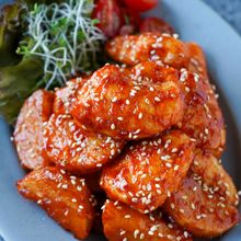 ほくシャキ旨♡『長芋とささみの甘辛ヤンニョム』ご飯進む！