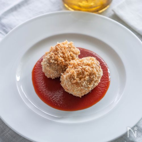 脂質控えめ♪【揚げないポテトコロッケ】