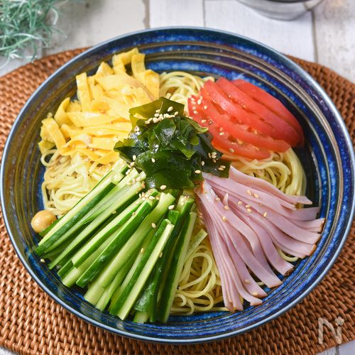 さっぱりコクうま♪レモン香るわが家の【王道冷やし中華】