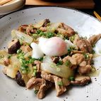 豚肉ときのこの味噌ゆず胡椒焼き