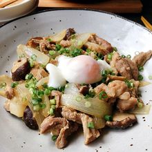 豚肉ときのこの味噌ゆず胡椒焼き