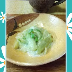 チョロリスの作ってみた!投稿(【蒸しなすのごまだれ和え】とろっとクリーミーな和風副菜！)
