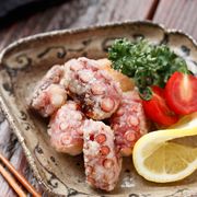 居酒屋風♡タコのめんつゆ唐揚げ【#おつまみ#揚げない】
