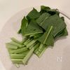 3分副菜♪【レンチン小松菜とじゃこの煮浸し風】の工程1