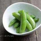 スナップエンドウの煮浸し