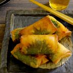 明太チーズちくわ春巻き
