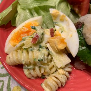 ぐ〜たら子の作ってみた!投稿(⭐️卵マカロニサラダ)