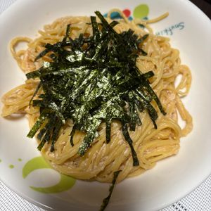 まさの作ってみた!投稿(【たらこクリームパスタ】フライパン1つで簡単！)