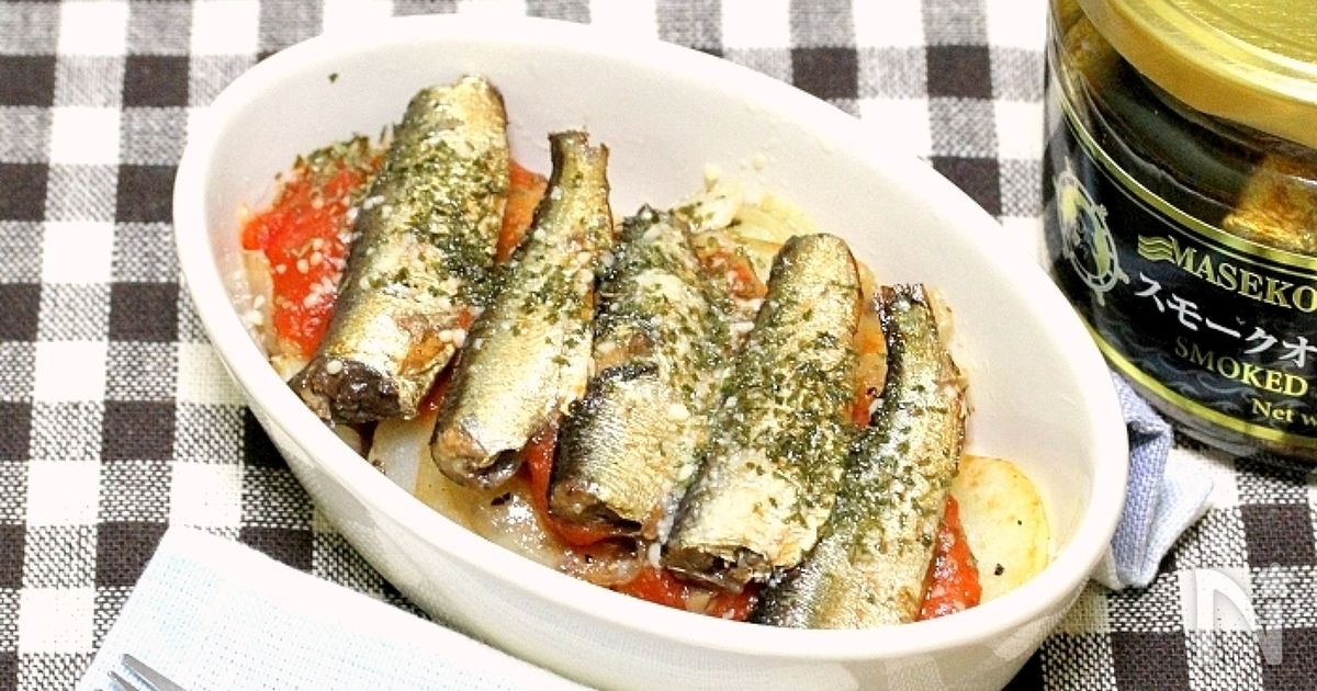 オイルサーディンとポテトのチーズパン粉焼き の作り方 レシピ レンジとトースターで簡単にできる今日のもう一品 おっさんzaruのズボラ飯