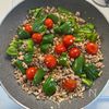 ご飯にピッタリ！彩り◎【ピーマンとミニトマトの中華そぼろ】の工程4