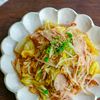 レンジで簡単！たっぷりもやしときゃべつと豚バラの中華風和えの工程5