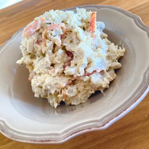 ゆかりの作ってみた!投稿(【里芋とカリカリベーコンのやみつきサラダ】ねっとりもっちり♡)