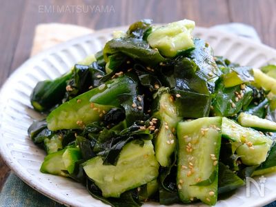 わかめときゅうりのナムル By 松山絵美 レシピサイト Nadia ナディア プロの料理家のおいしいレシピ