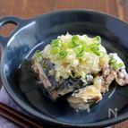 あっという間のひと品♪鯖缶のオリーブねぎ塩レモンたれ