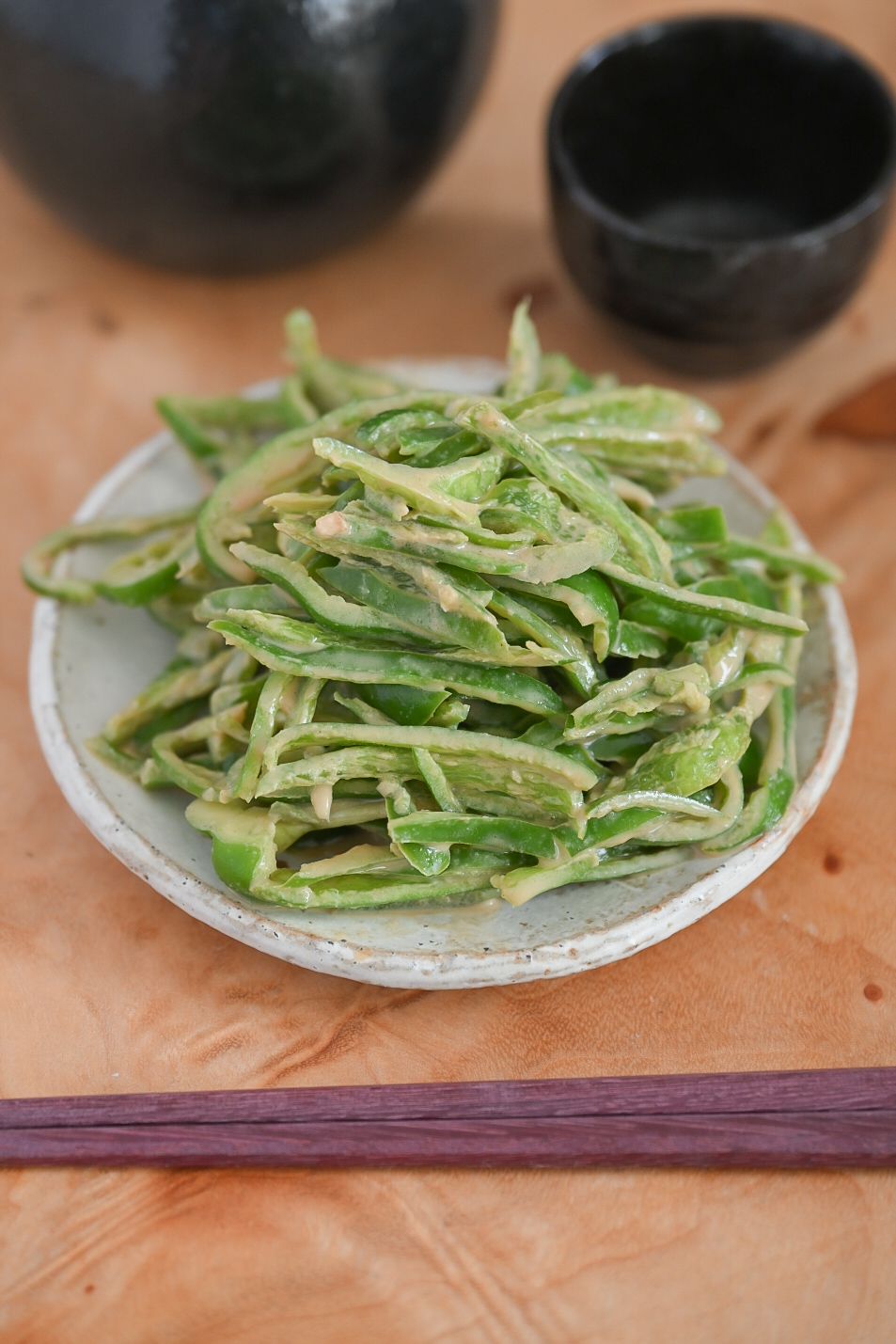 火を使わず作れる！ピーマンのねりごま和え | レシピサイトNadia