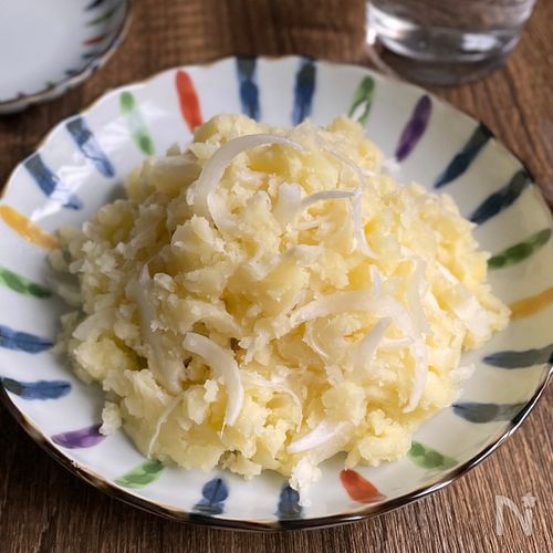 ジューシーな甘みがたまらない！「新玉ねぎのポテトサラダ」