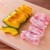 【かぼちゃと豚肉のニラだれ炒め】ほくほく♡ニラだれで風味UPの工程2