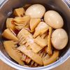 旦那のおつまみシリーズ①たけのこメンマと煮卵のセット😋🍺の工程3