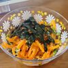 Karinの作ってみた!投稿(レンジで2分！大葉入りたらこ人参【お弁当・火を使わない])