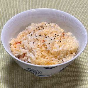 キャピタンの作ってみた!投稿(トマトとカマンベールのリゾット風炊き込みごはん)