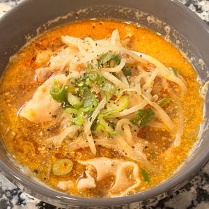 968467の作ってみた!投稿(豚バラもやしのスタミナ♡ごま味噌スープ【#おかずスープ】)