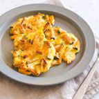 米粉で作る♪かぼちゃのチーズガレット