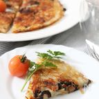 鯖缶とじゃがいものガレット
