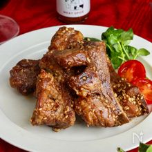 ピリッと＆さっぱり♪バルスコ×お肉のクリスマスメイン料理