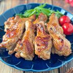 【手羽元のローストチキン】クリスマスにも♪簡単なのに大人気◎