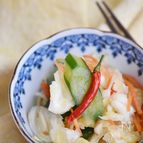 香味野菜とキャベツの浅漬け【作り置き】